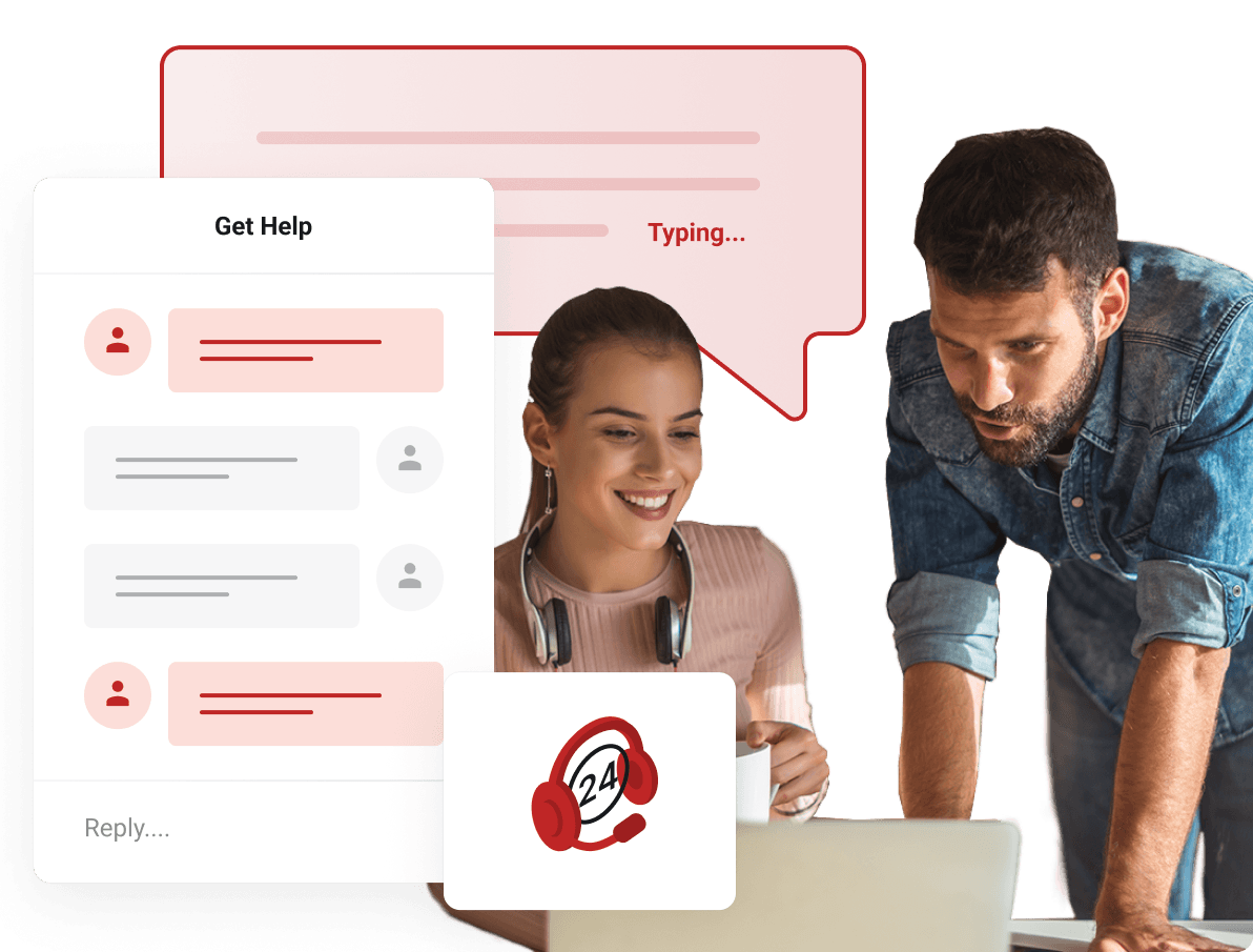 Web Hosting, Domain Registeration, WordPress & More - Our technical team is here to help you 24/7!